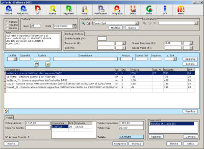 Facile - software per fatturazione aziendale