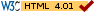 Valid HTML 4.01 Transitional